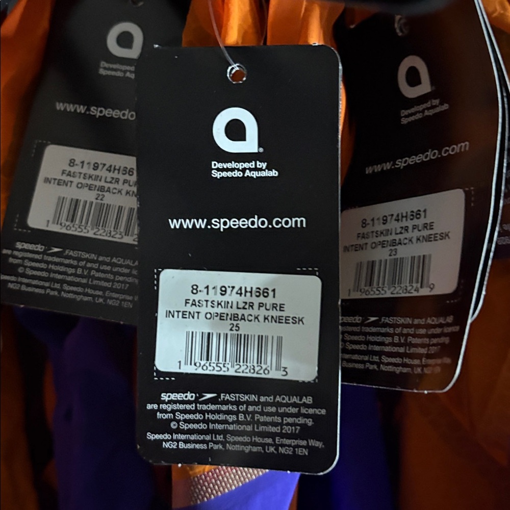 NWT Speedo Fastskin LZR Pure Intent Openback Kneeskin - MULTIPLE SIZES AVAILBLE - Picture 5 of 5